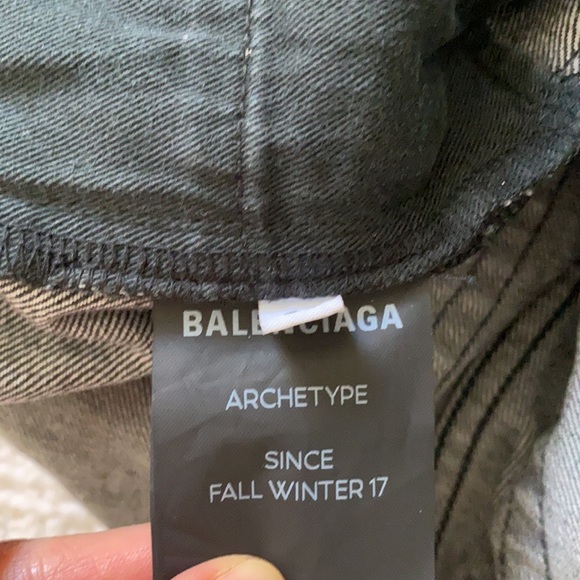 New Balenciaga anthracite color skinny jeans in size 28 - Picture 7 of 13